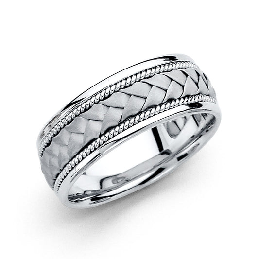 Fancy Wedding Bands - 14K Gold - BF20