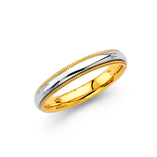 Fancy Wedding Bands - 14K Gold - BF28