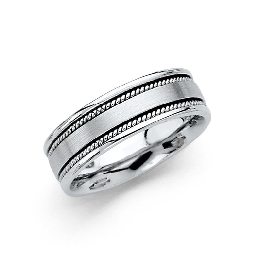 Fancy Wedding Bands - 14K Gold - BF38