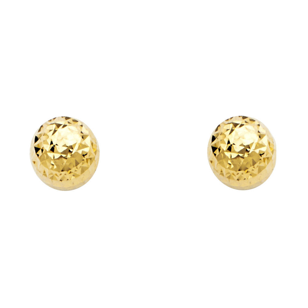 Assorted Earrings with Push Back - 14K Gold - ER1157