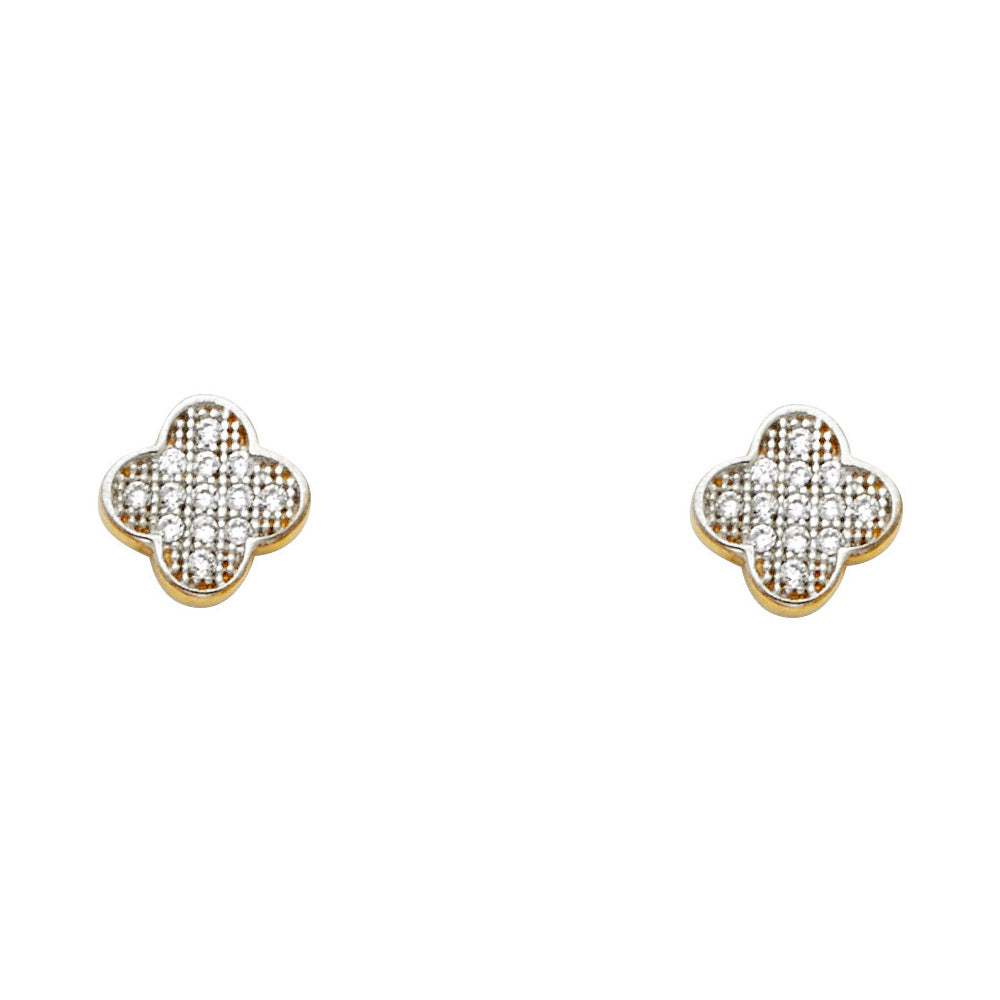 Assorted Earrings with Push Back - 14K Gold - ER1168