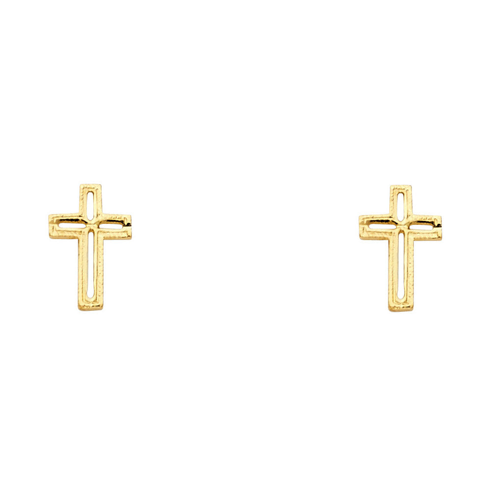 Assorted Earrings with Push Back - 14K Gold - ER1196