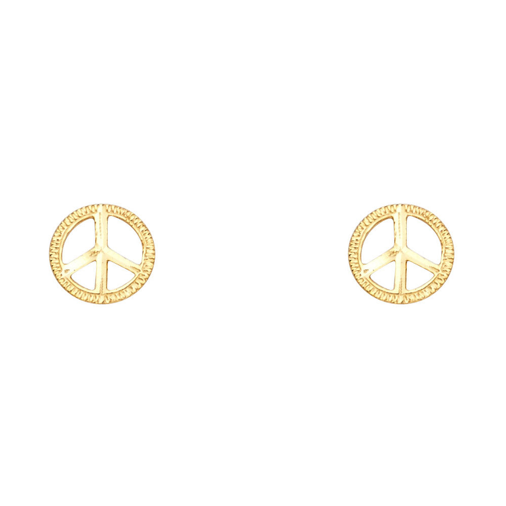 Assorted Earrings with Push Back - 14K Gold - ER1217
