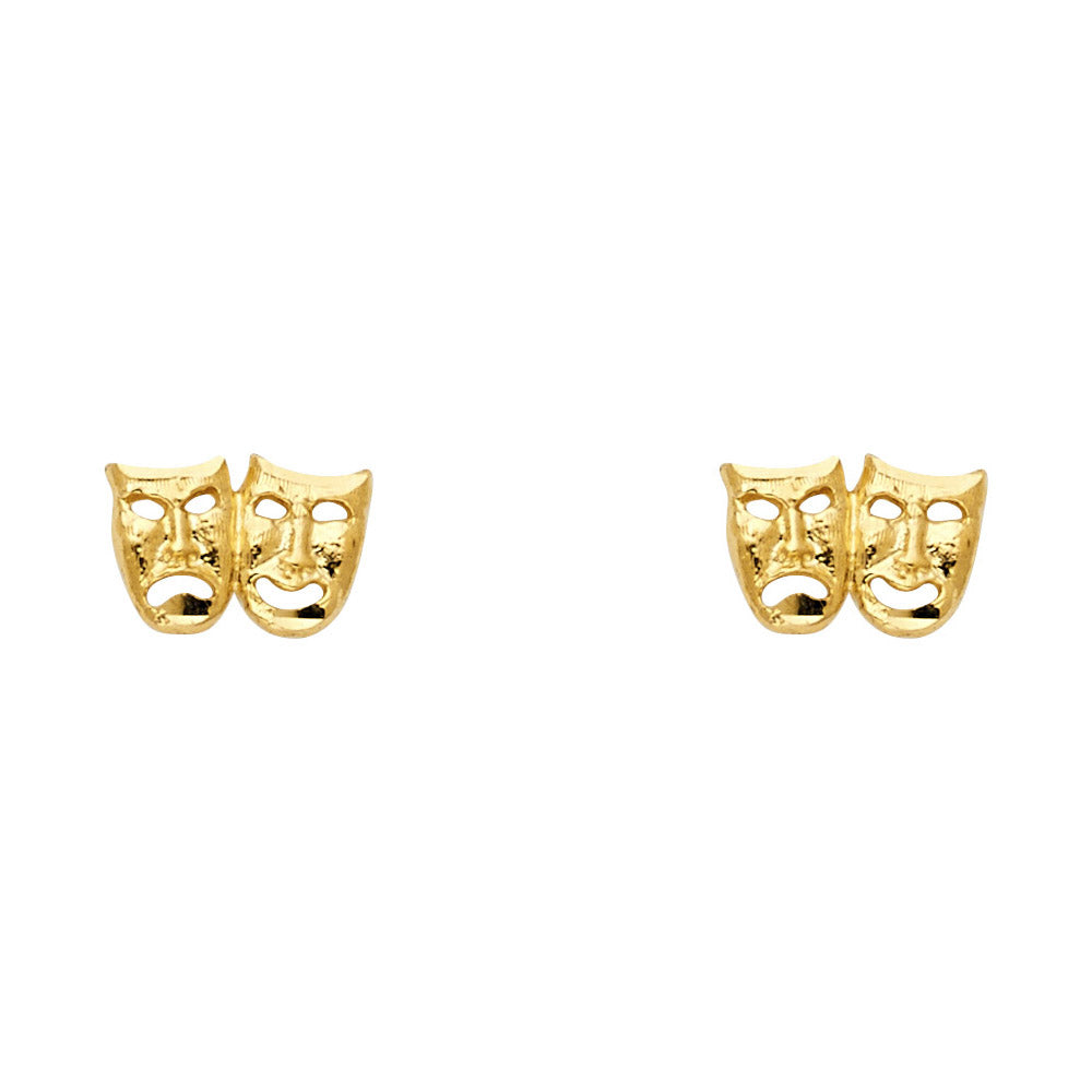 Assorted Earrings with Push Back - 14K Gold - ER1227