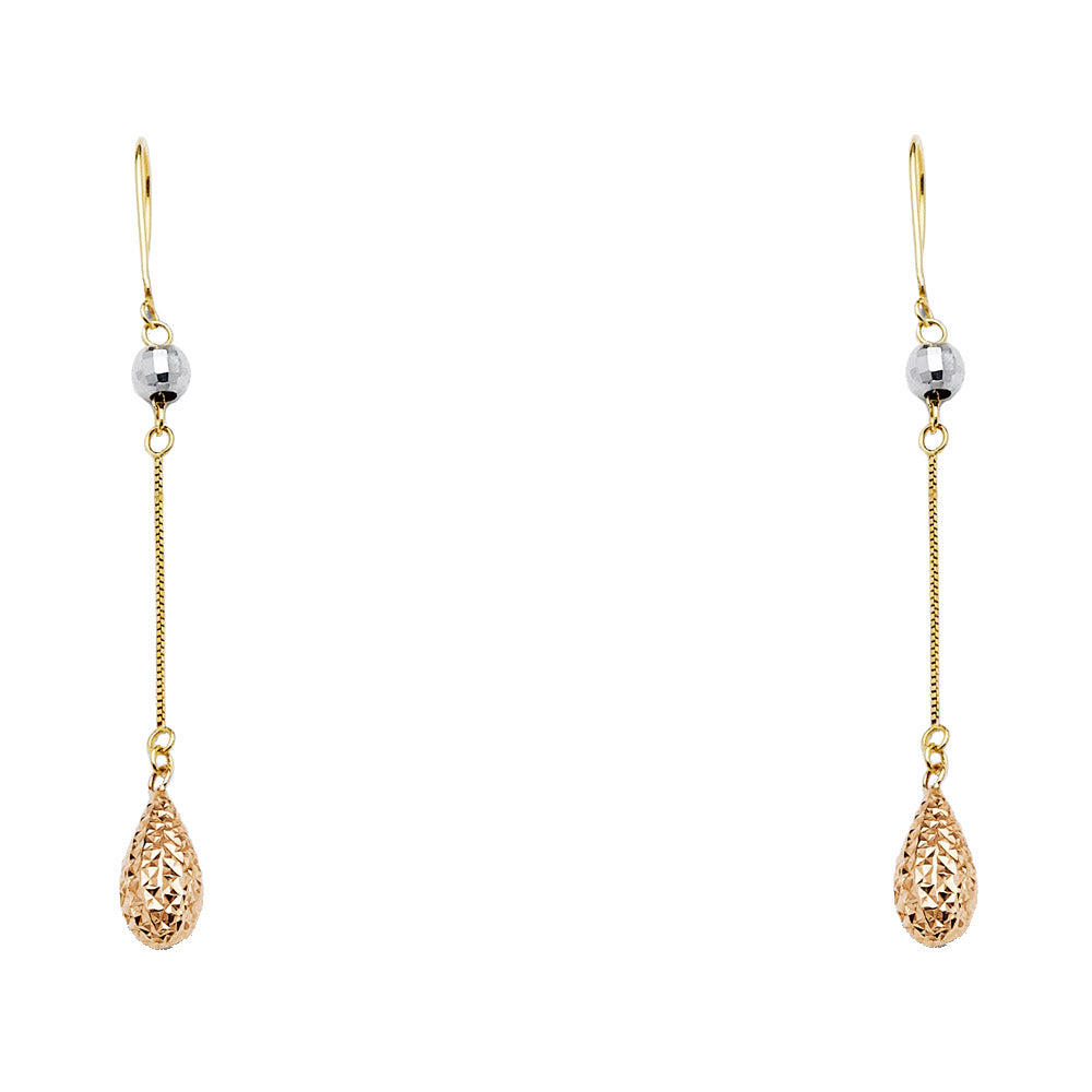 Hanging Earrings - 14K Gold - ER1240