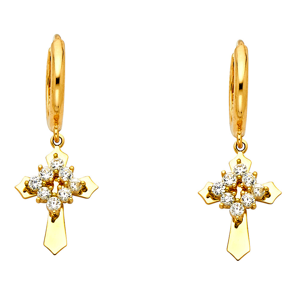 Hanging Earrings - 14K Gold - ER1271