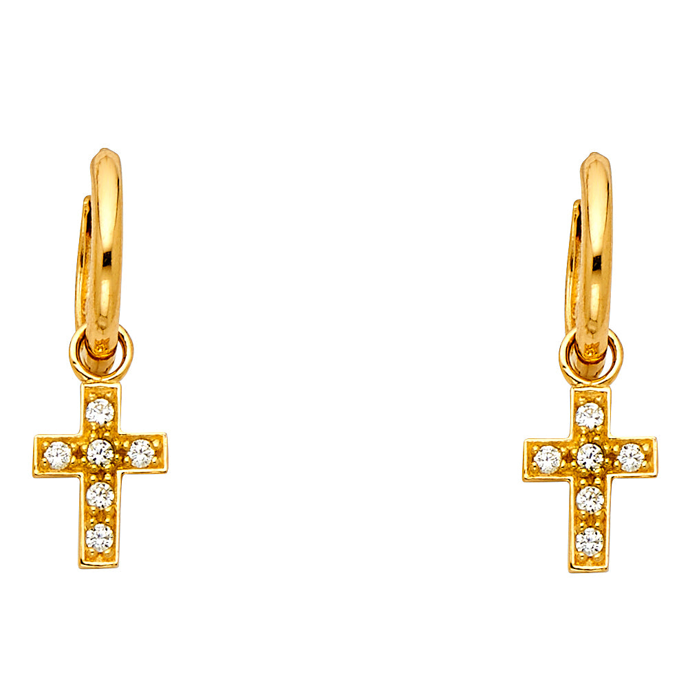 Hanging Earrings - 14K Gold - ER1272