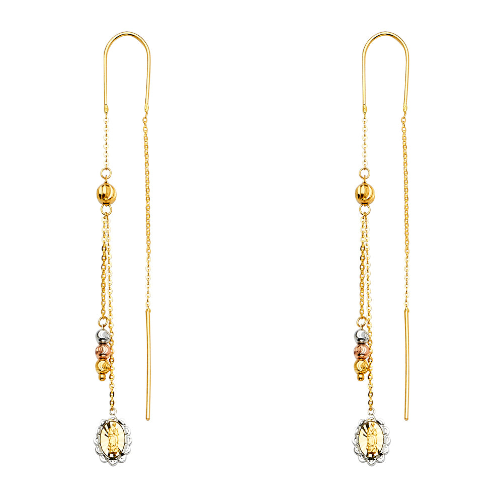 Hanging Earrings - 14K Gold - ER1398