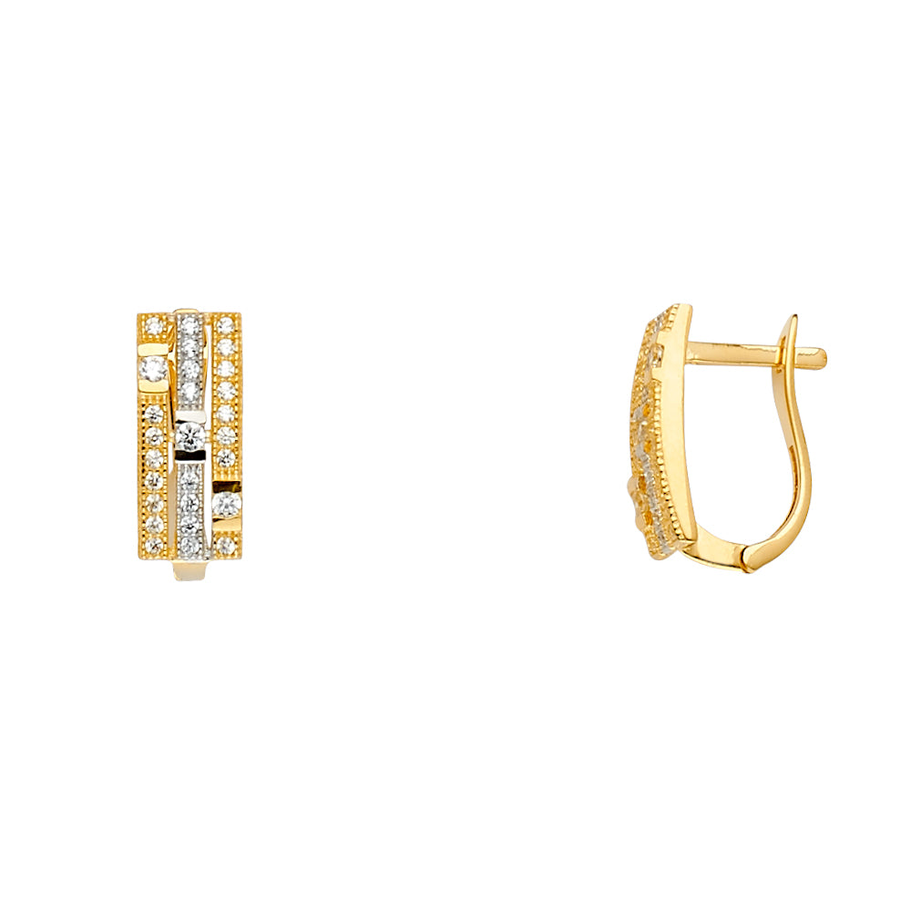 15 Años & Fancy Half Sets -14K GOLD - RG2564, ER1504