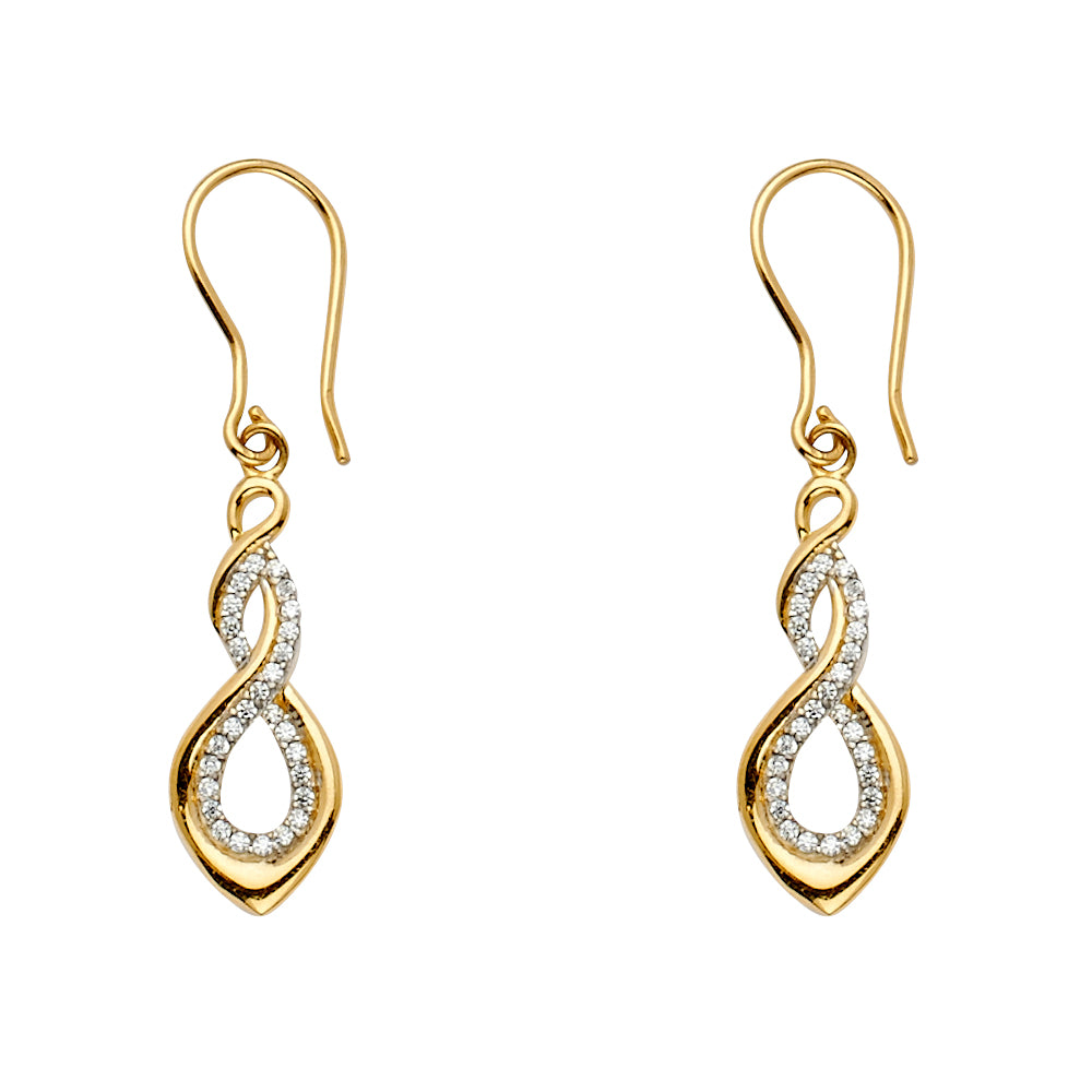 Hanging Earrings - 14K Gold - ER1566