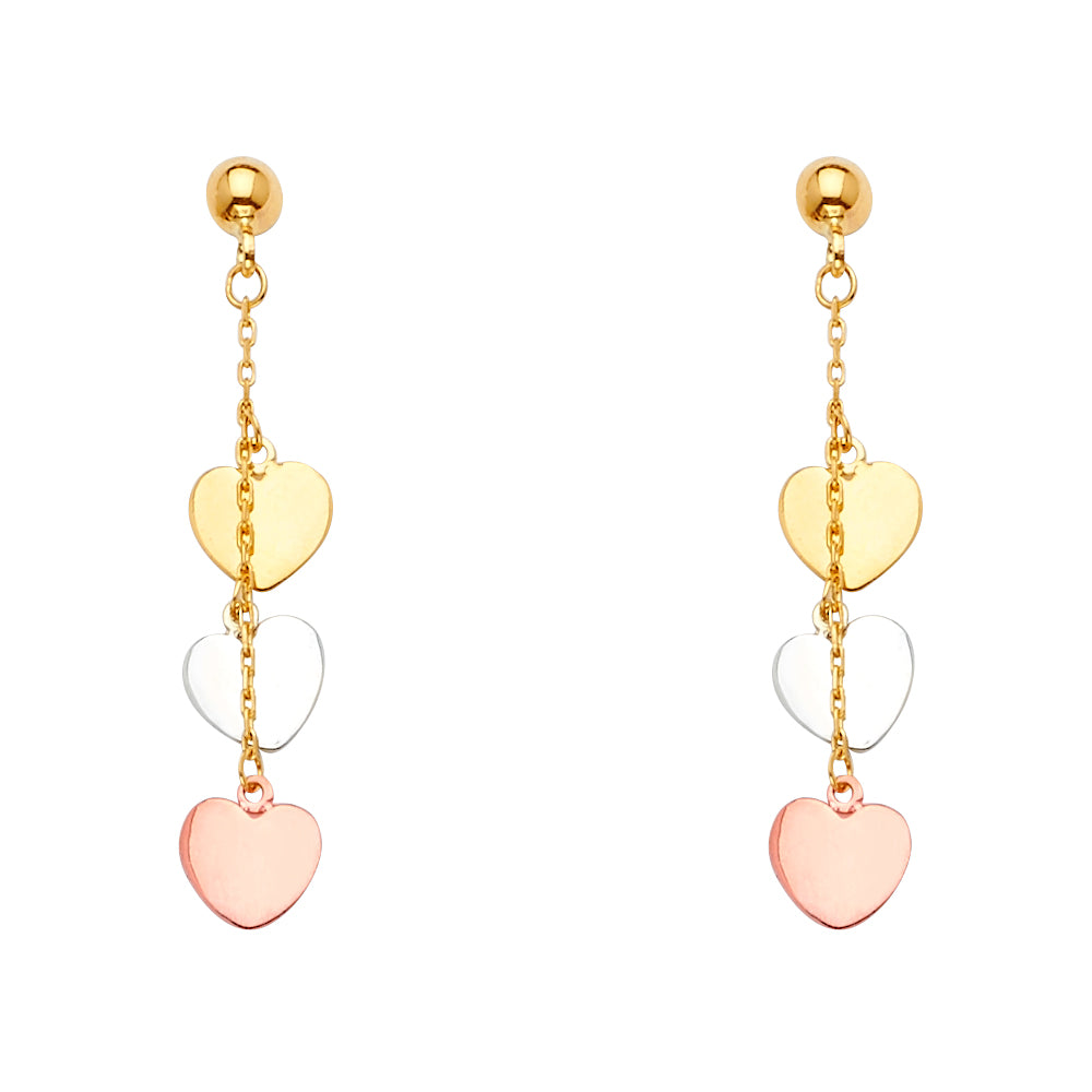 Hanging Earrings - 14K Gold - ER1571