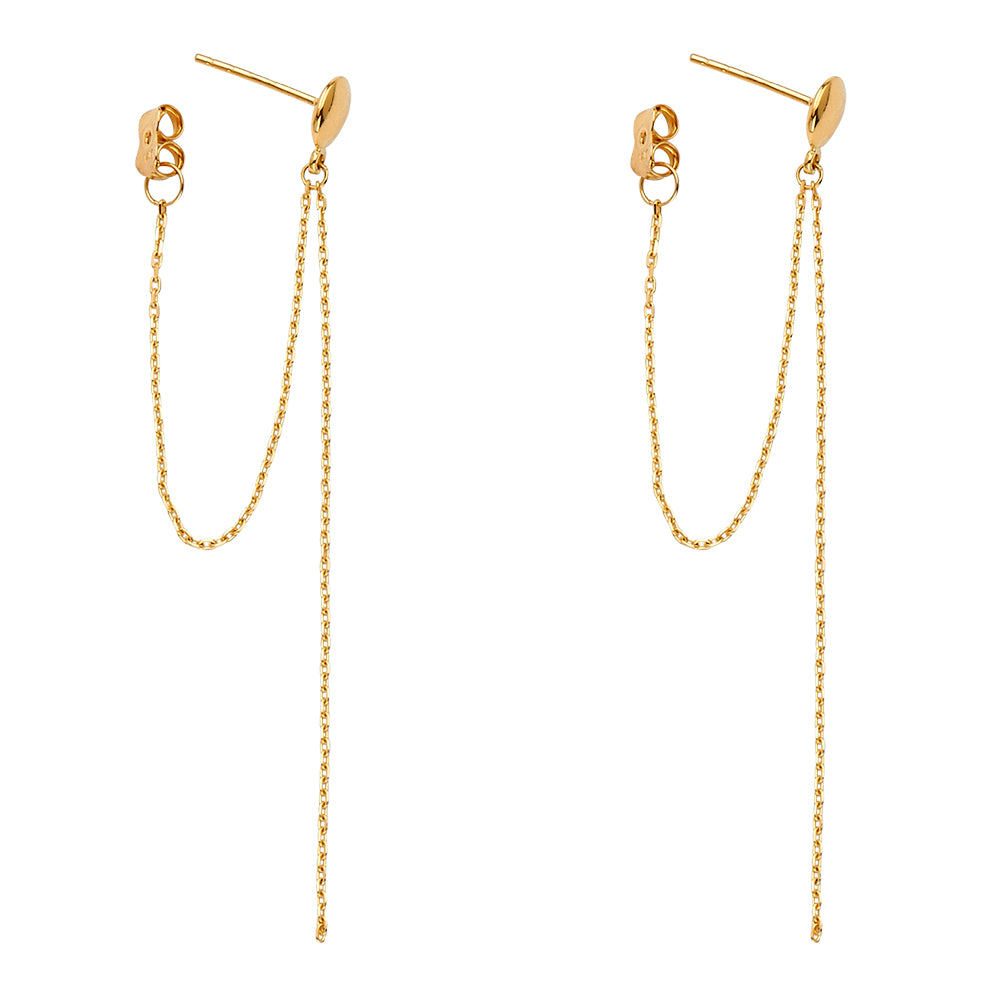 Hanging Earrings - 14K Gold - ER1597