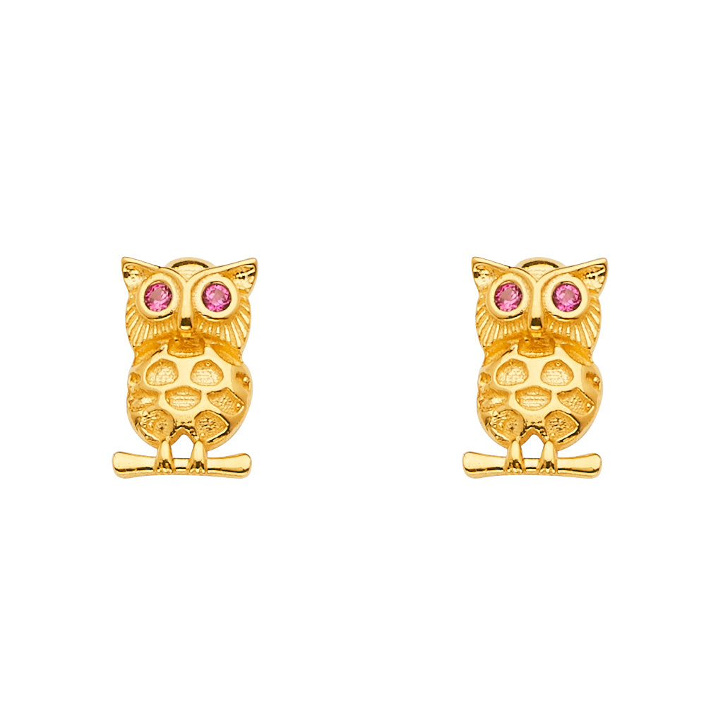Assorted Earrings with Push Back - 14K Gold - ER1667
