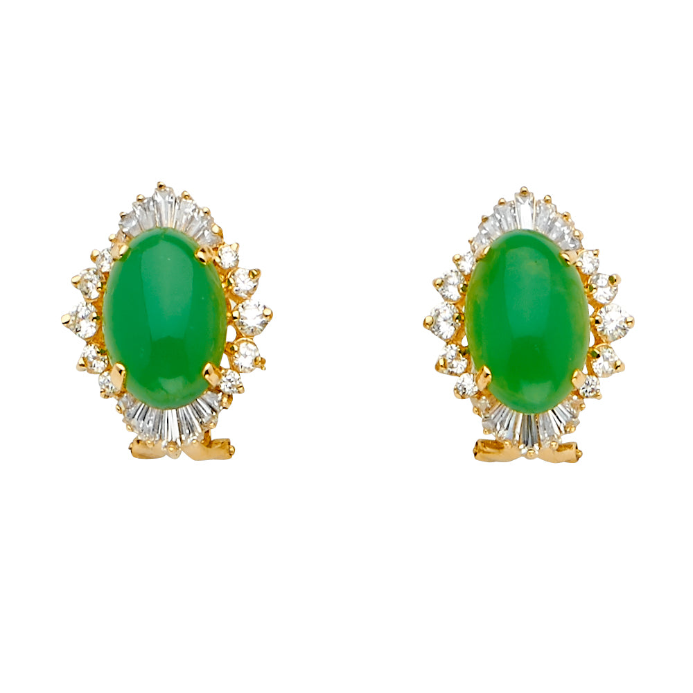 Fancy Sets -14K GOLD - Jade - RG1365, PT1740, ER1683