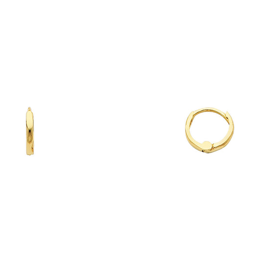 Huggies Earrings  - 14K Gold - ER217