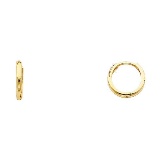 Huggies Earrings  - 14K Gold - ER218