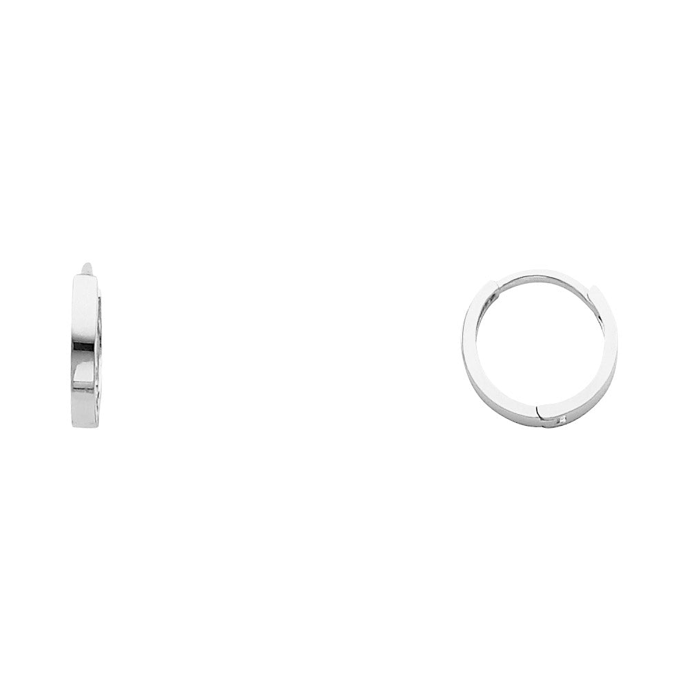 Huggies Earrings  - 14K Gold - ER220W