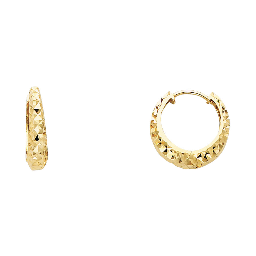 Huggies Earrings  - 14K Gold - ER232