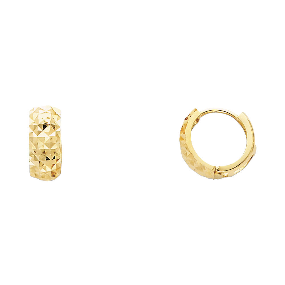 Huggies Earrings  - 14K Gold - ER233