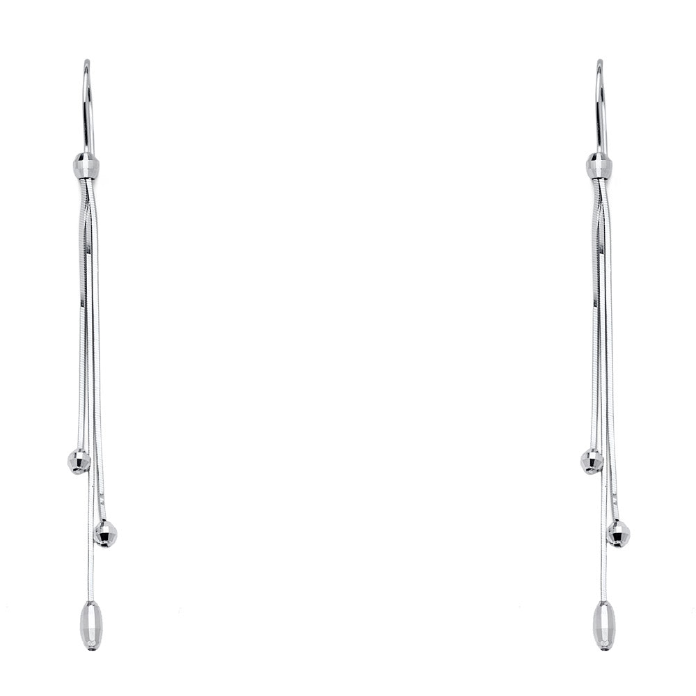 Hanging Earrings - 14K Gold - ER401