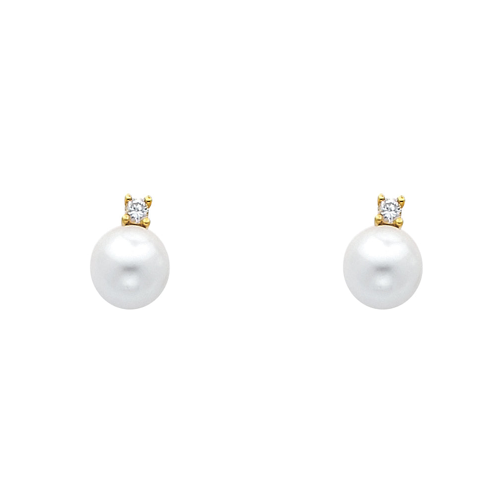 Pearl Collection - 14K GOLD - RG696, PT725, ER437
