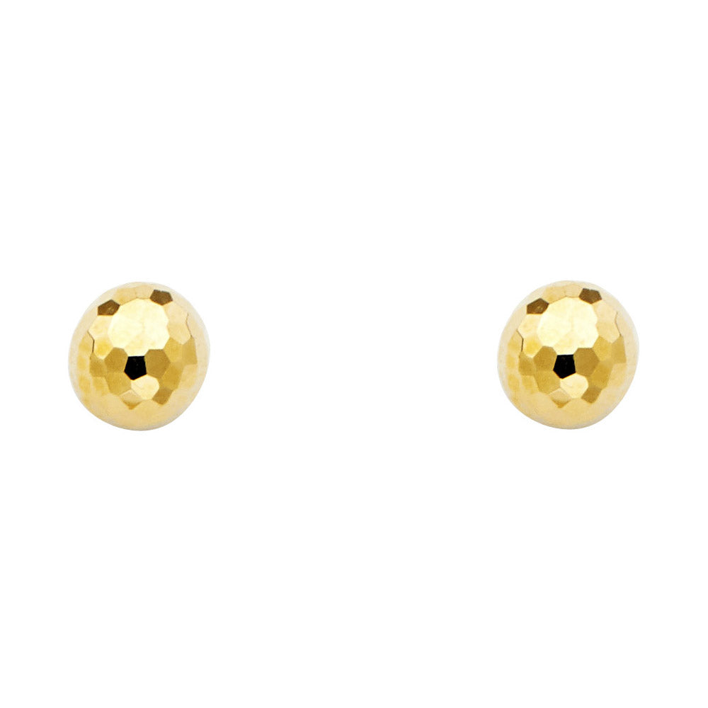 Assorted Earrings with Push Back - 14K Gold - ER724