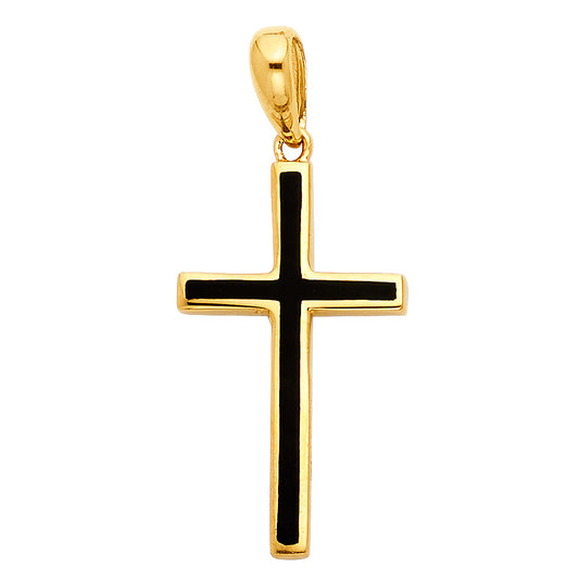 CZ Cross Pendants - 14K GOLD - PT1059