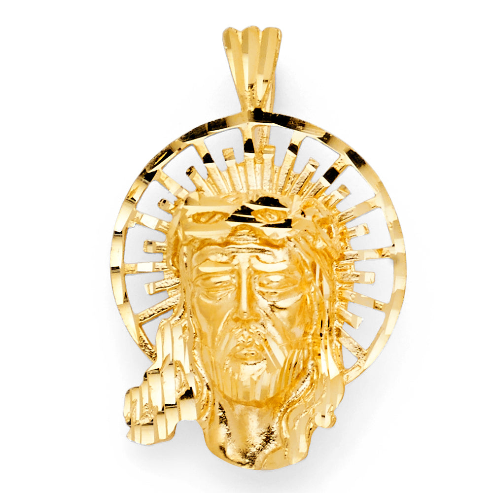 Jesus Pendants - 14K GOLD - PT1186