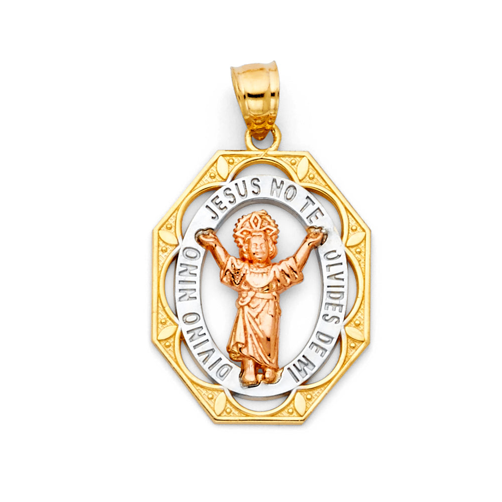 Jesus Pendants - 14K GOLD - PT1191