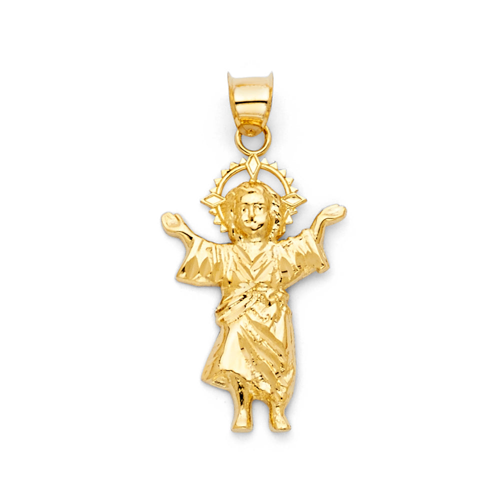 Jesus Pendants - 14K GOLD - PT1193