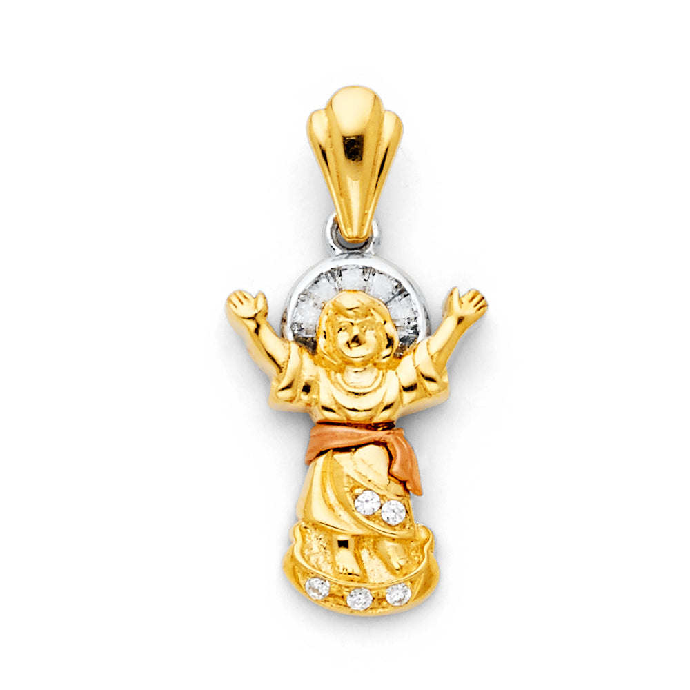 Jesus Pendants - 14K GOLD - PT1194