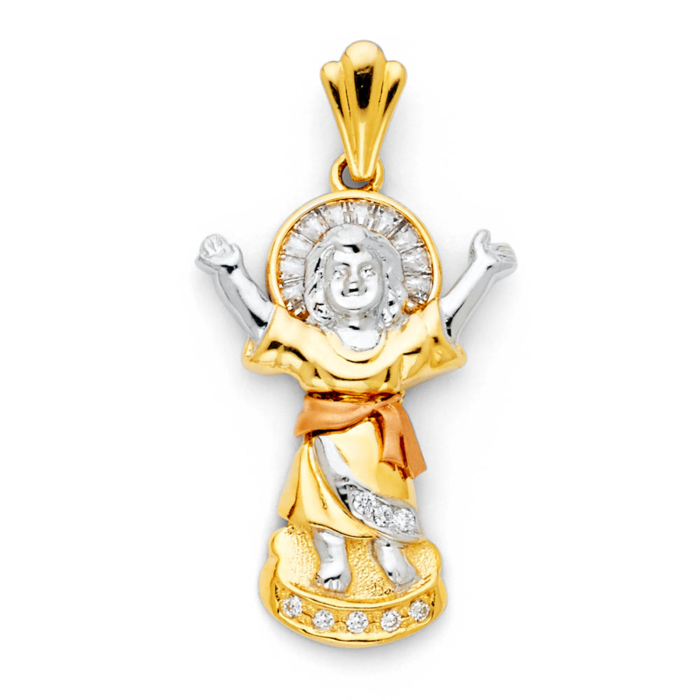 Jesus Pendants - 14K GOLD - PT1195