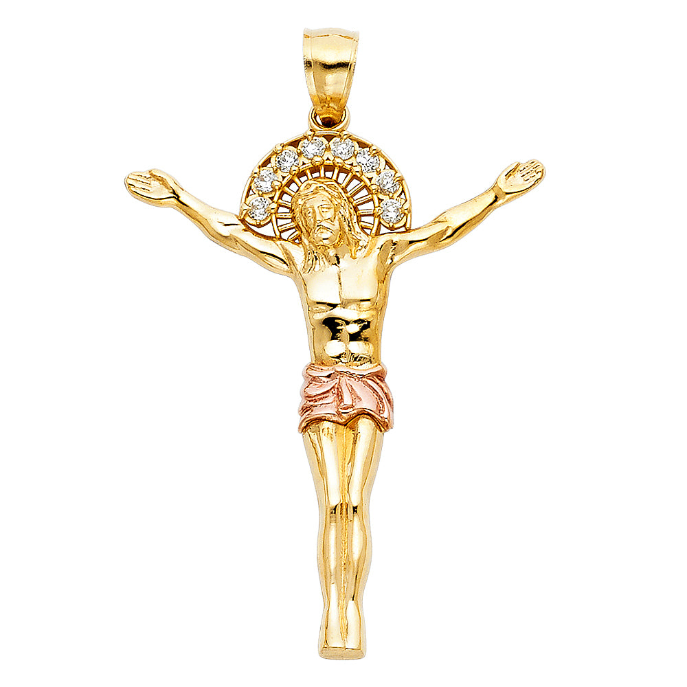 Crucifix Pendants - 14K GOLD - PT1198