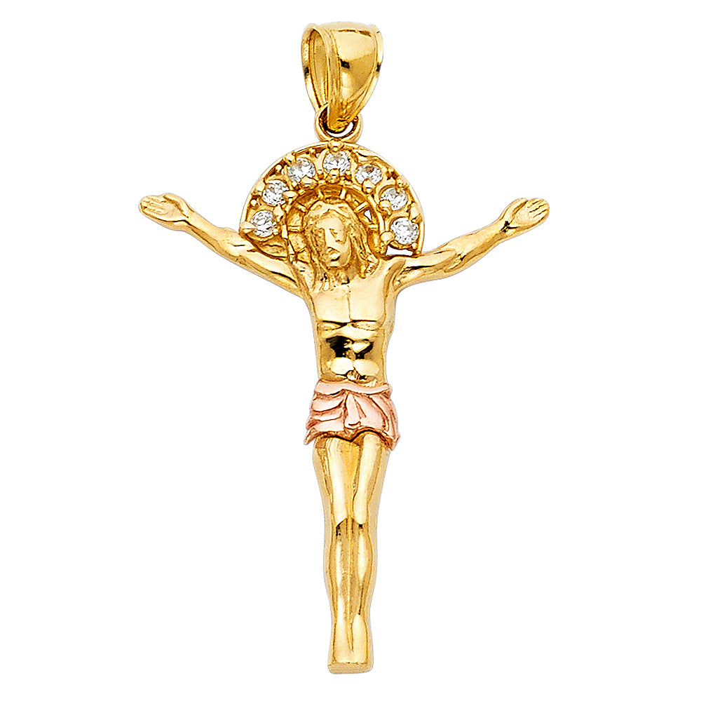 Crucifix Pendants - 14K GOLD - PT1199