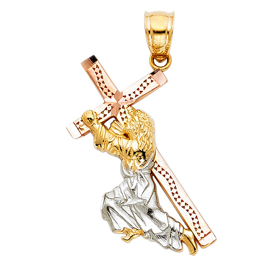 Crucifix Pendants - 14K GOLD - PT1204