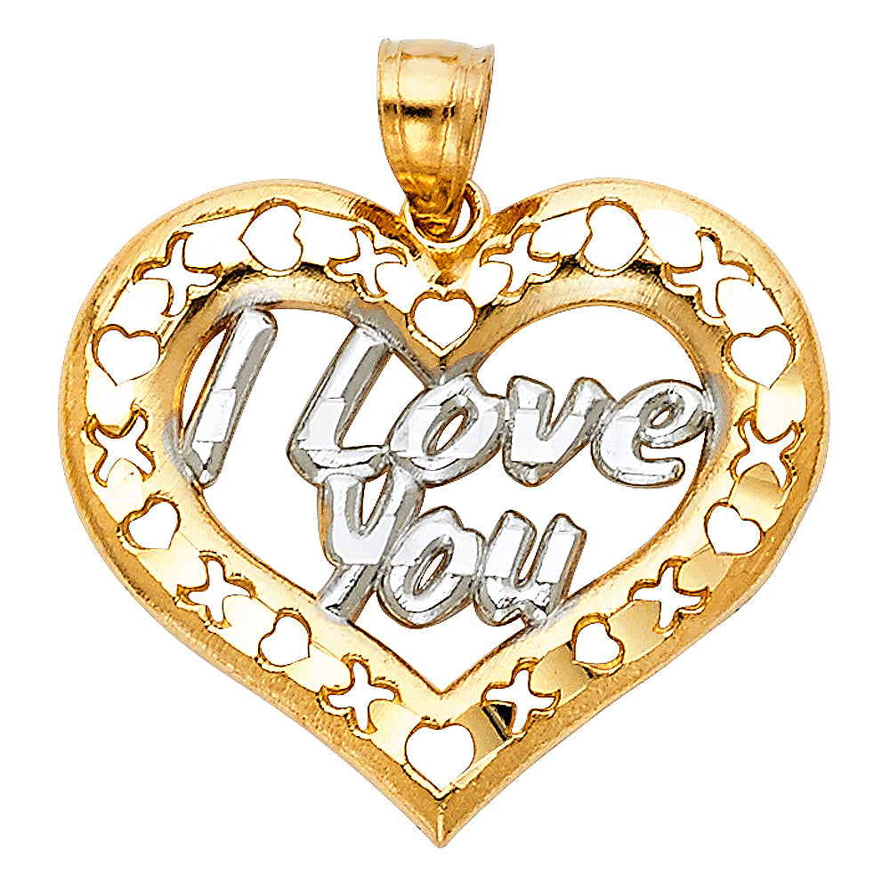 Assorted Heart Pendants - 14K GOLD - PT1818