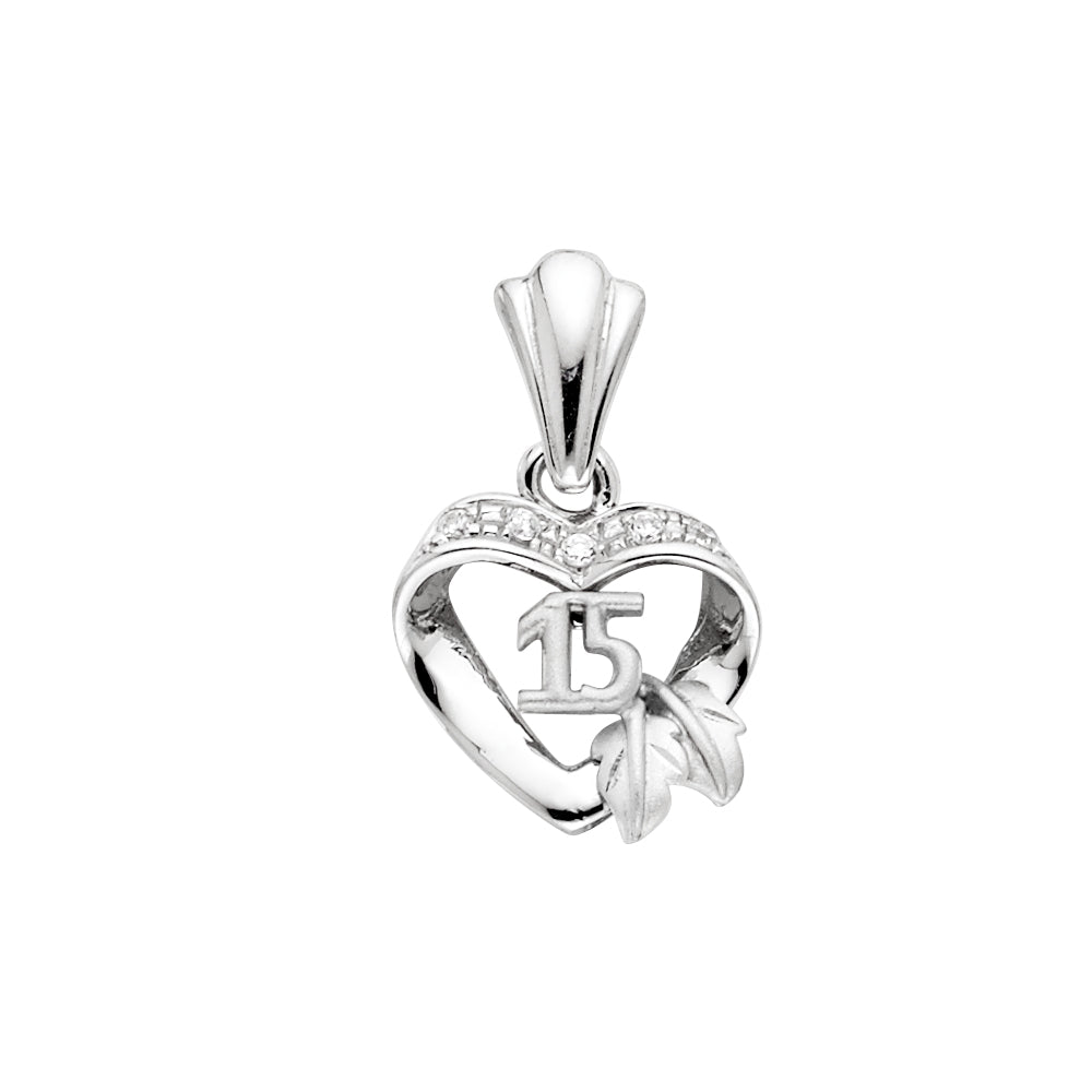 15 Años Pendants - 14K GOLD - PT1888