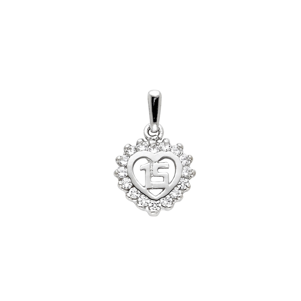 15 Años Pendants - 14K GOLD - PT1892