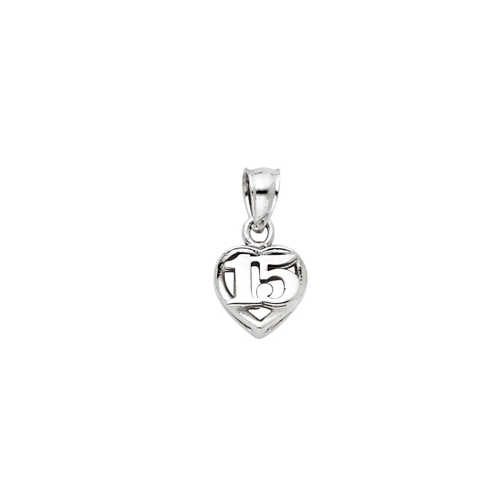 15 Años Pendants - 14K GOLD - PT1893