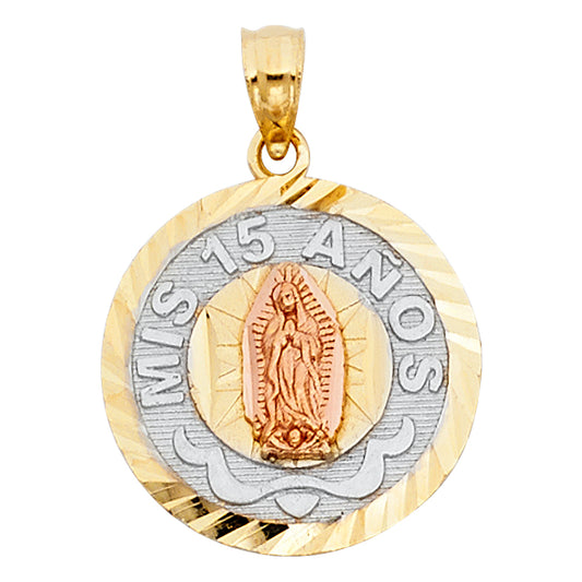 15 Años Pendants - 14K GOLD - PT1895