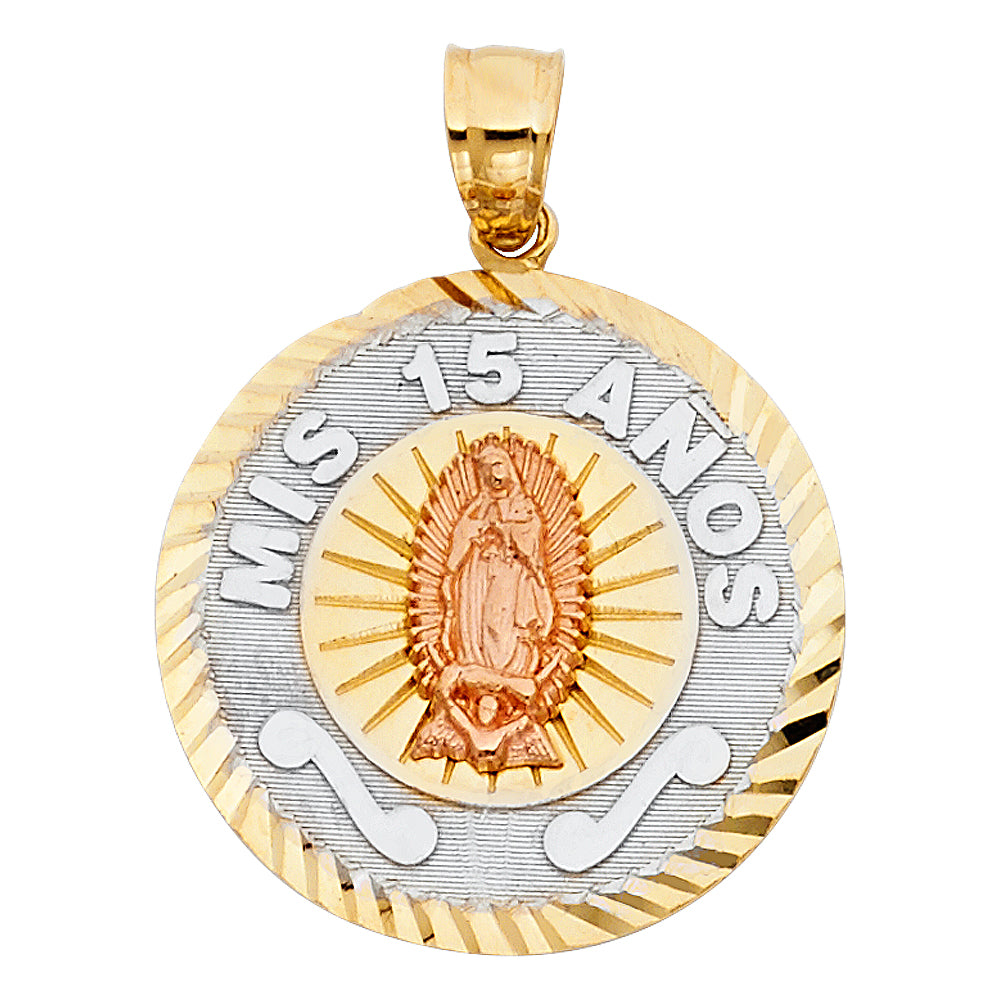15 Años Pendants - 14K GOLD - PT1896