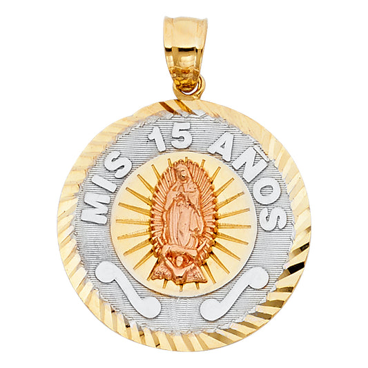 15 Años Pendants - 14K GOLD - PT1896