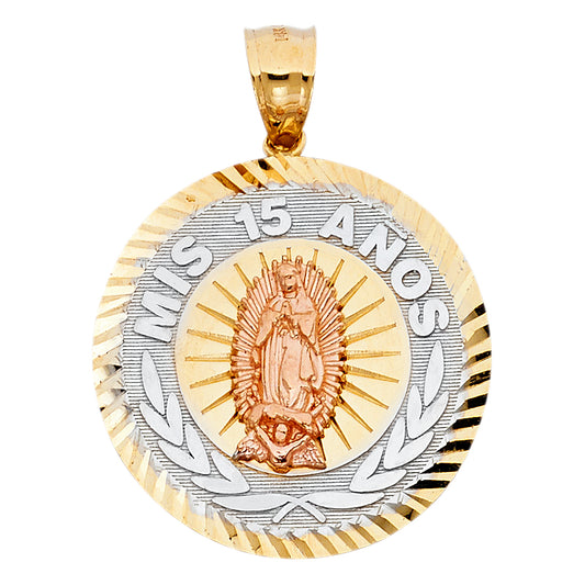 15 Años Pendants - 14K GOLD - PT1897