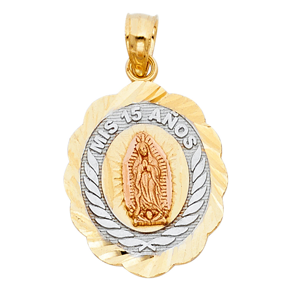 15 Años Pendants - 14K GOLD - PT1898
