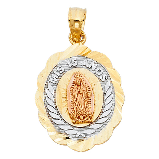 15 Años Pendants - 14K GOLD - PT1898