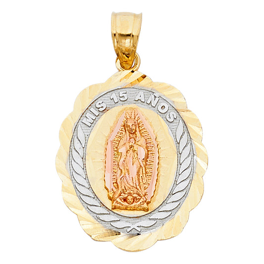 15 Años Pendants - 14K GOLD - PT1899