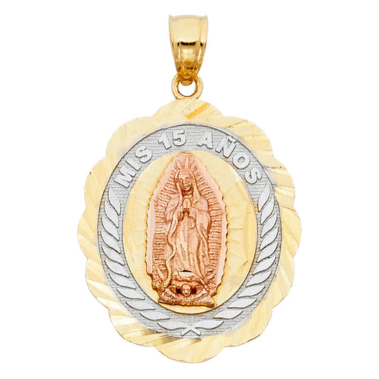 15 Años Pendants - 14K GOLD - PT1900