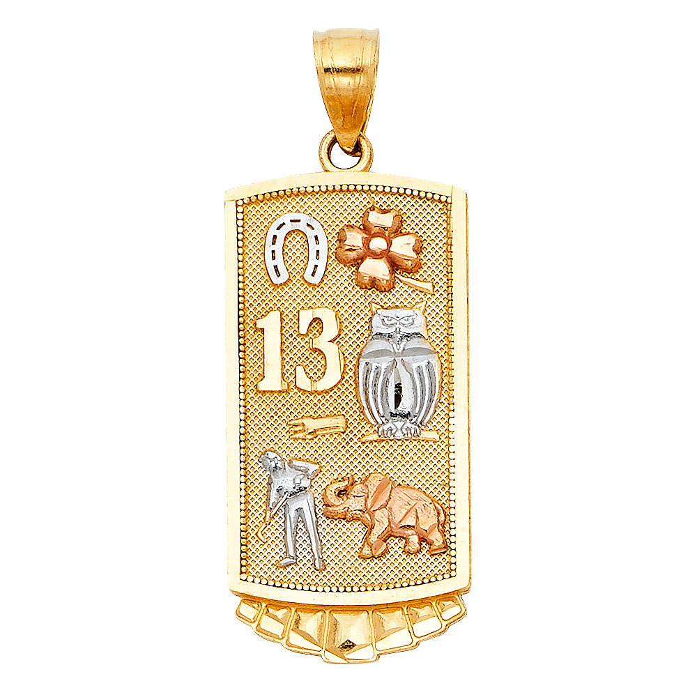 Assorted Pendants - 14K GOLD - PT1928
