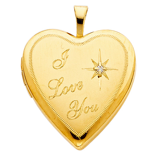Lockets & Assorted Pendants  - 14K GOLD - PT2029