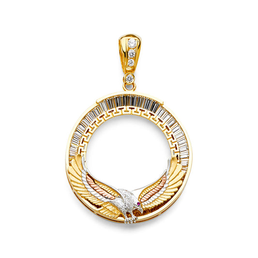 Coin Pendants (50 Pesos) - 14K GOLD - PT2059